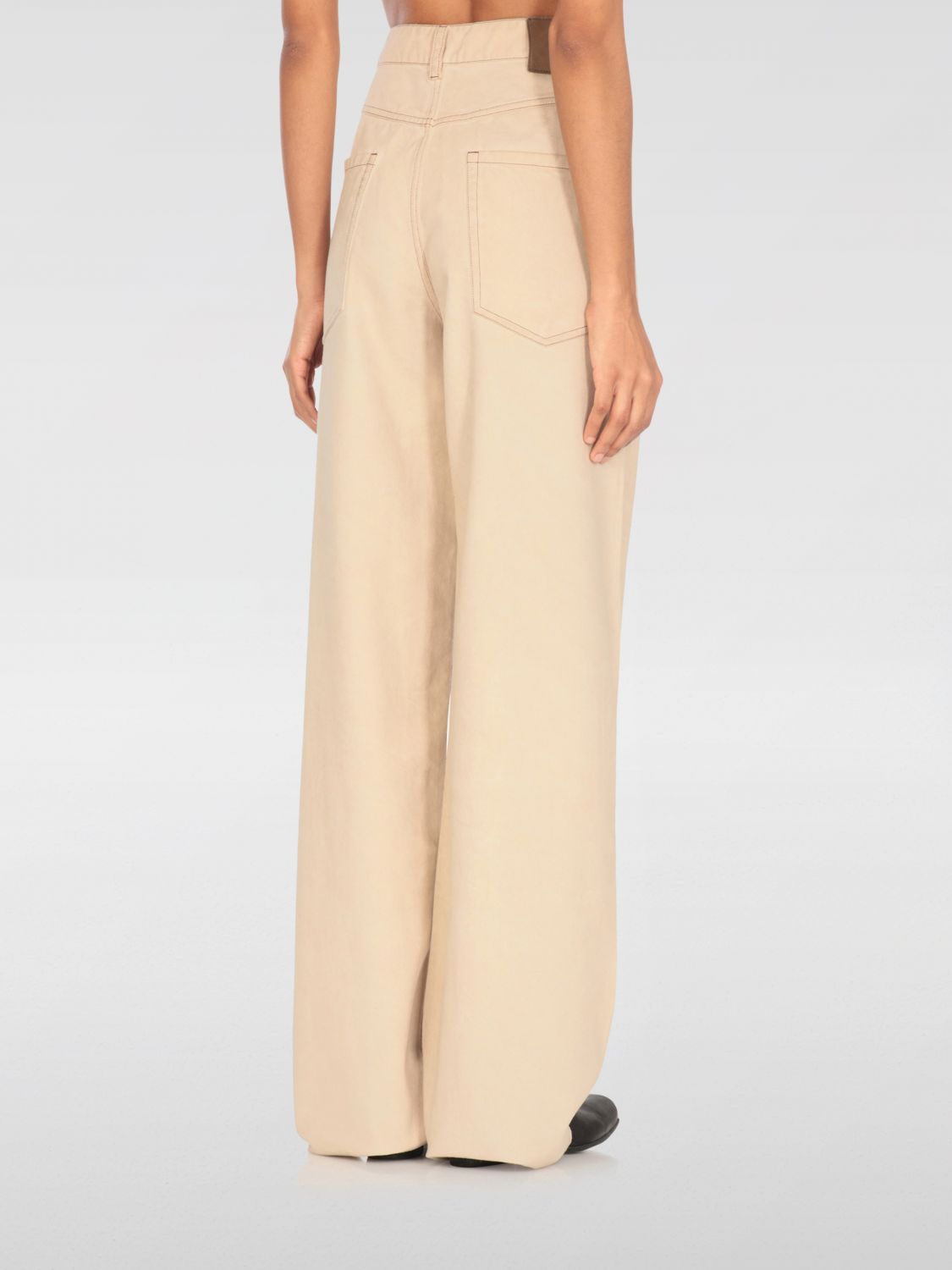Pants UMA WANG Woman color Beige