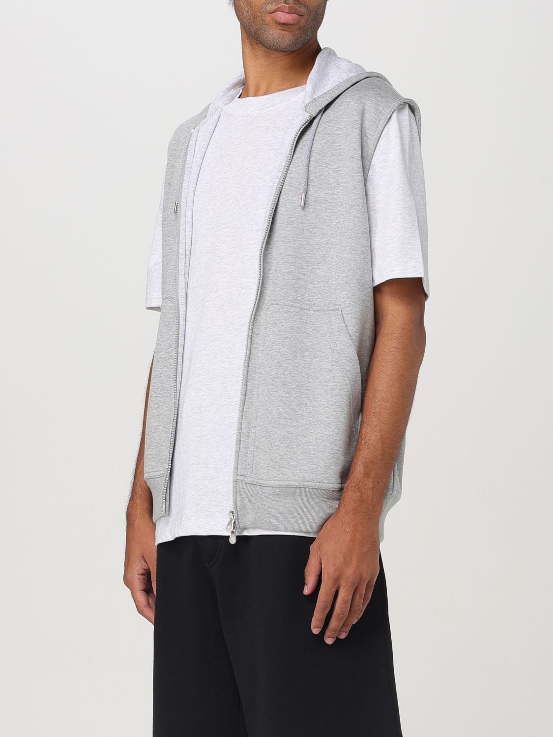 Sweatshirt Men color Grey