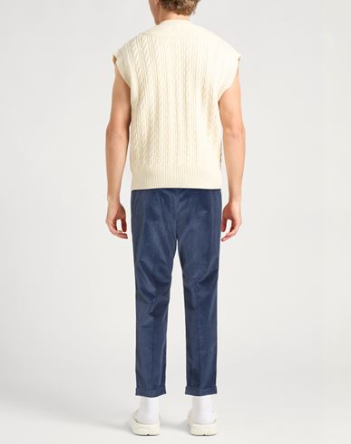Man Pants Blue Size 36 Cotton