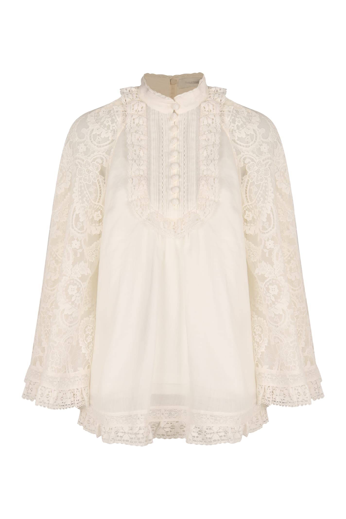 ZIMMERMANN Ascension blouse - Neutrals