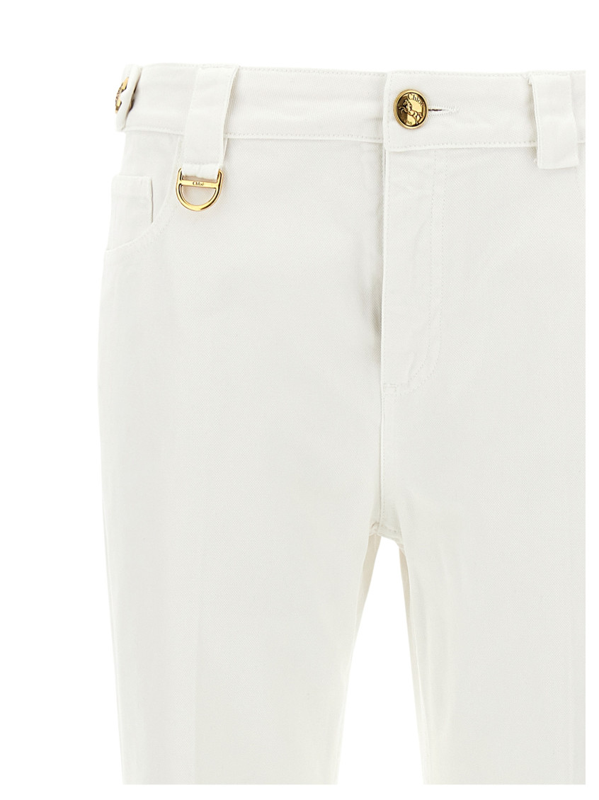 Cotton Canvas Pants