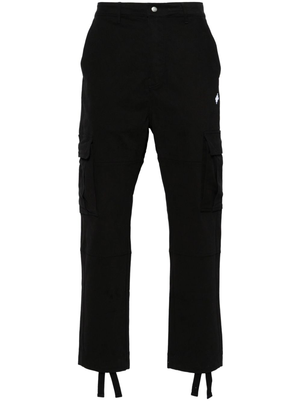 Cross tapered cargo trousers - Black