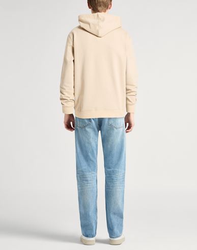 Man Sweatshirt Beige Size S Cotton
