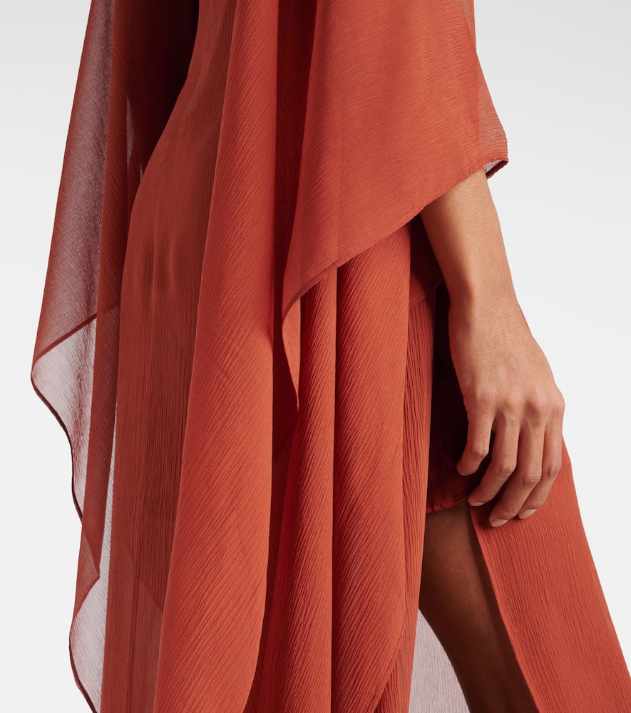 Lanzarote silk chiffon kaftan