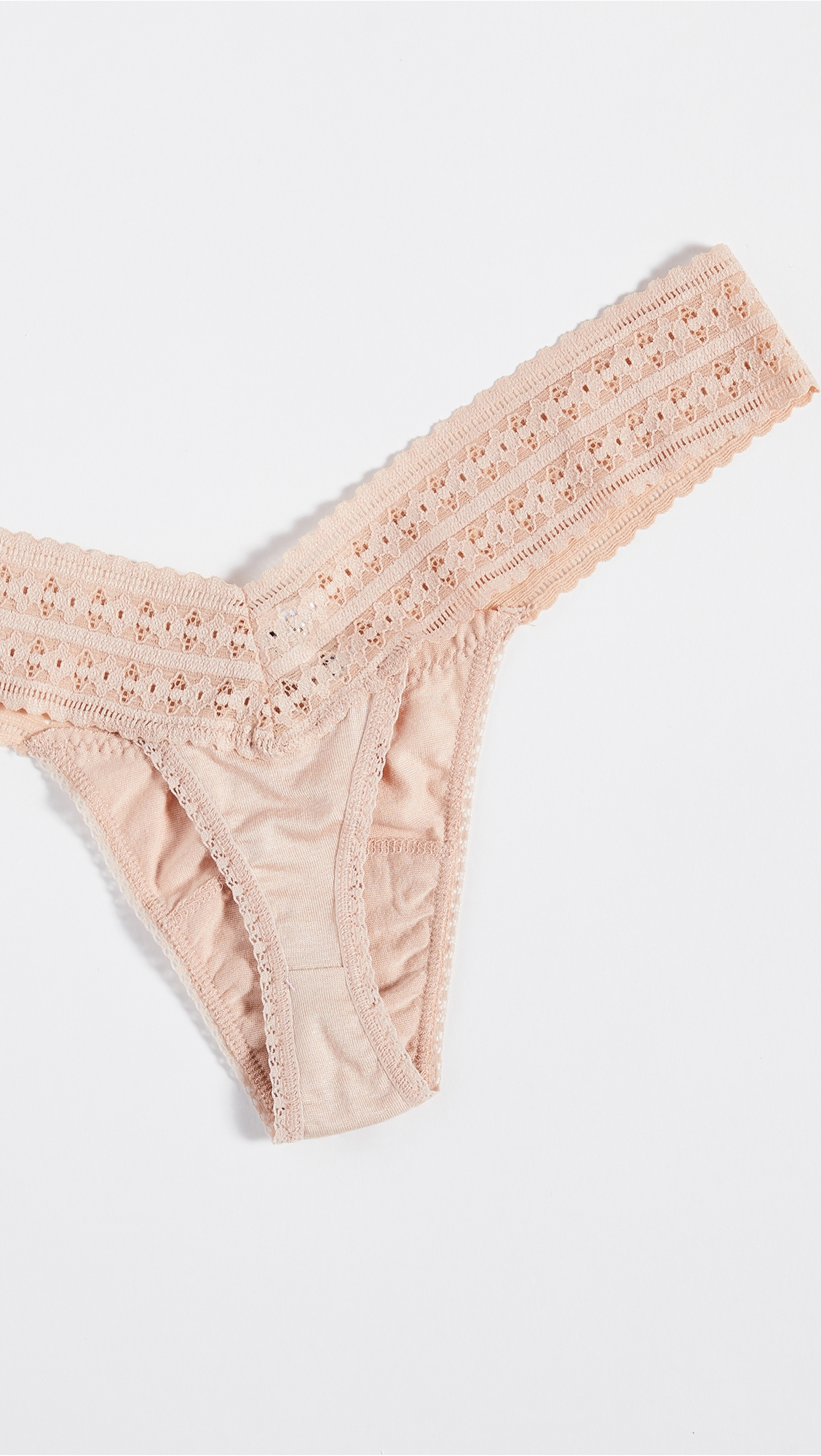 Dream Low Rise Thongs 3 Pack Cotton Candy/Black/Chai One Size