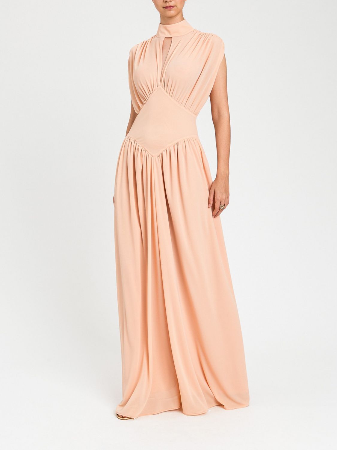 Dress Woman color Peach