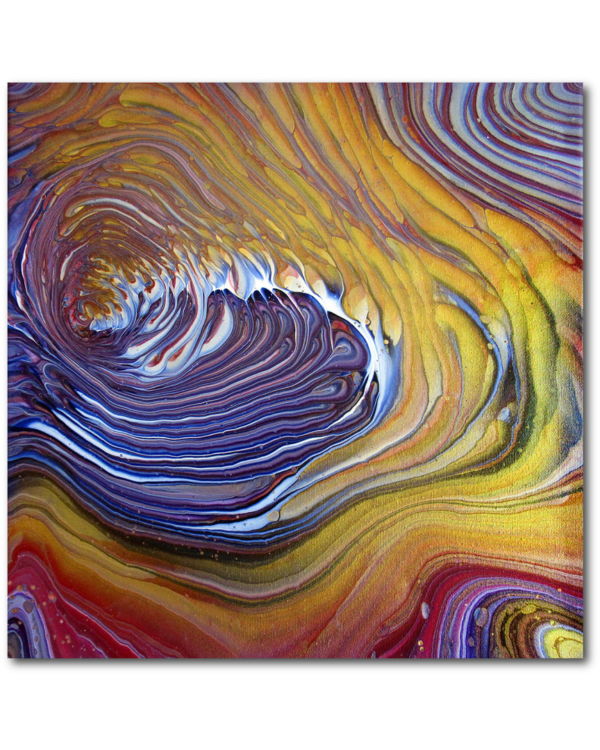 Royalty Waves Gallery-Wrapped Canvas Wall Art