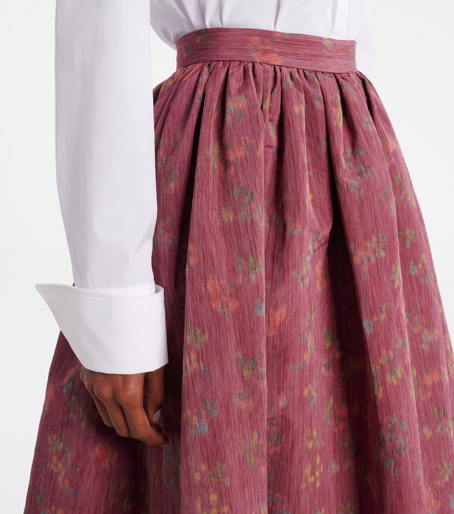 Morgaine floral maxi skirt