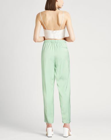 Forte_forte Woman Pants Lime green Size 3 Viscose, Cotton, Wool