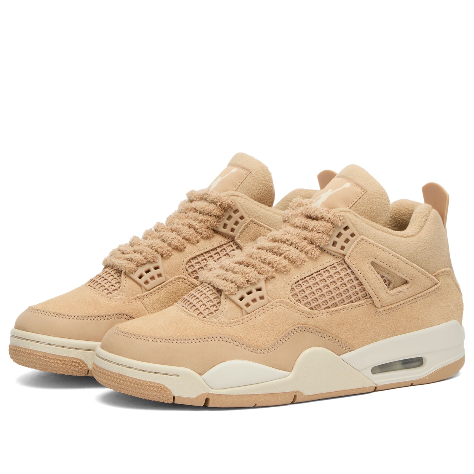 Women's 4 Retro W Sneaker Hemp/Light Orewood Brown