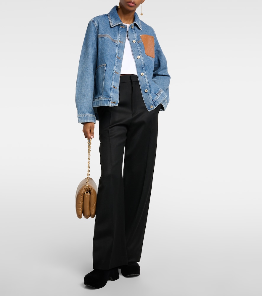 Anagram denim jacket