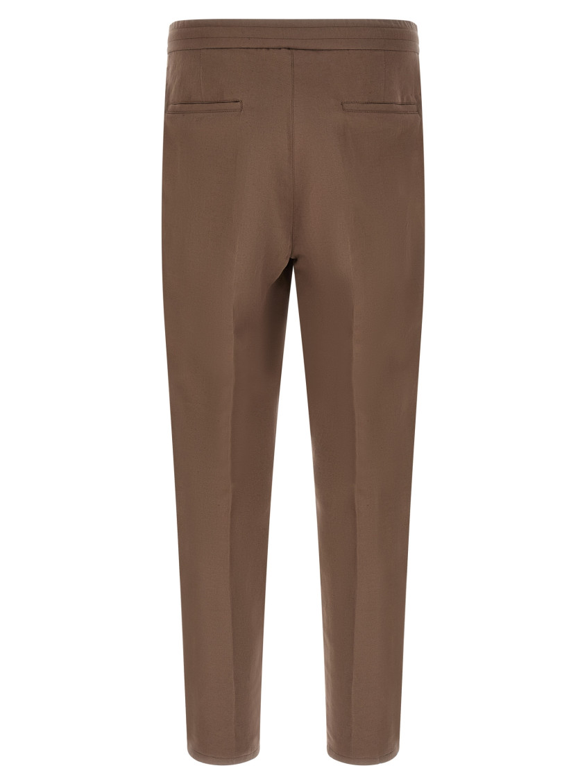 Drawstring Tapered Trousers