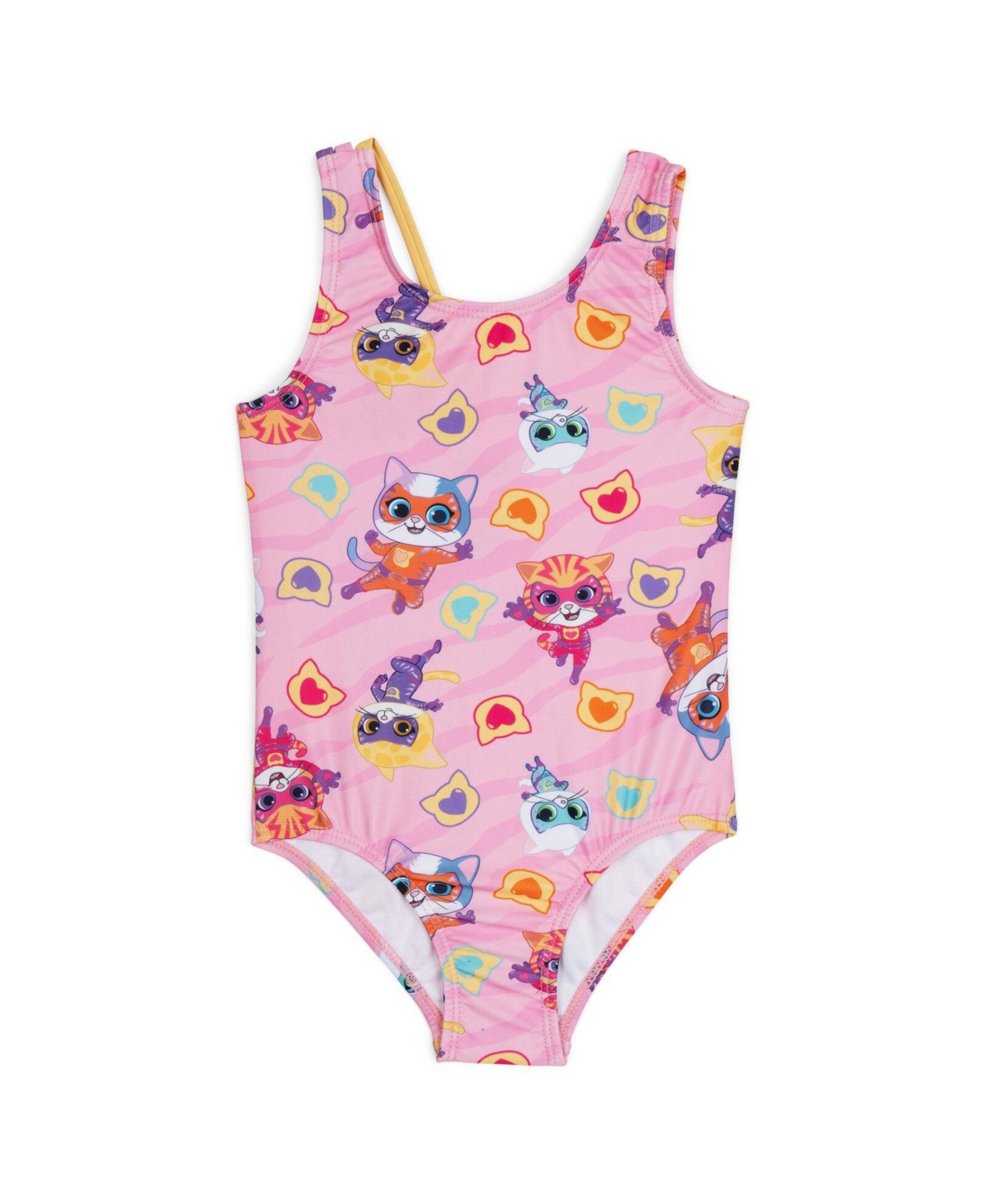 Girls Disney One Piece Swimwear - Tonal pink tiger