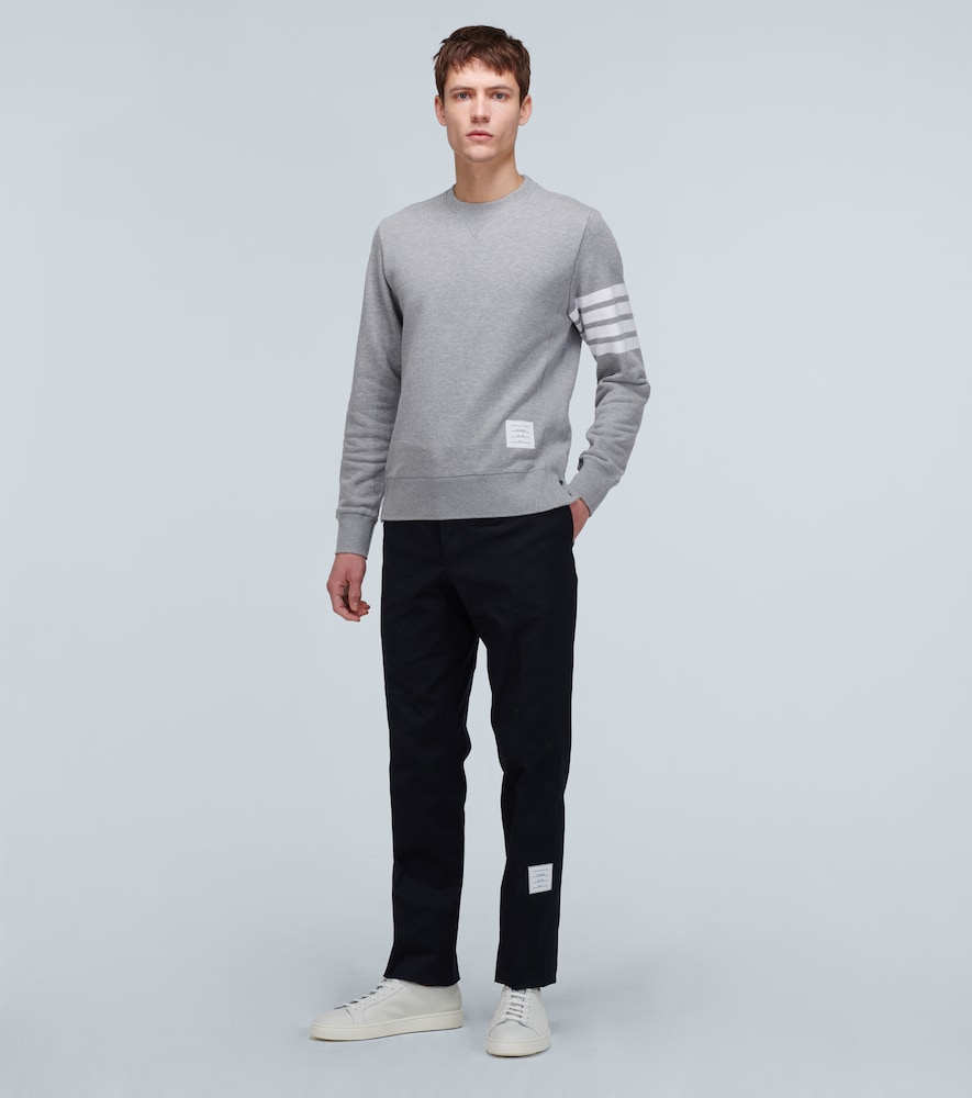 4-Bar cotton classic sweatshirt