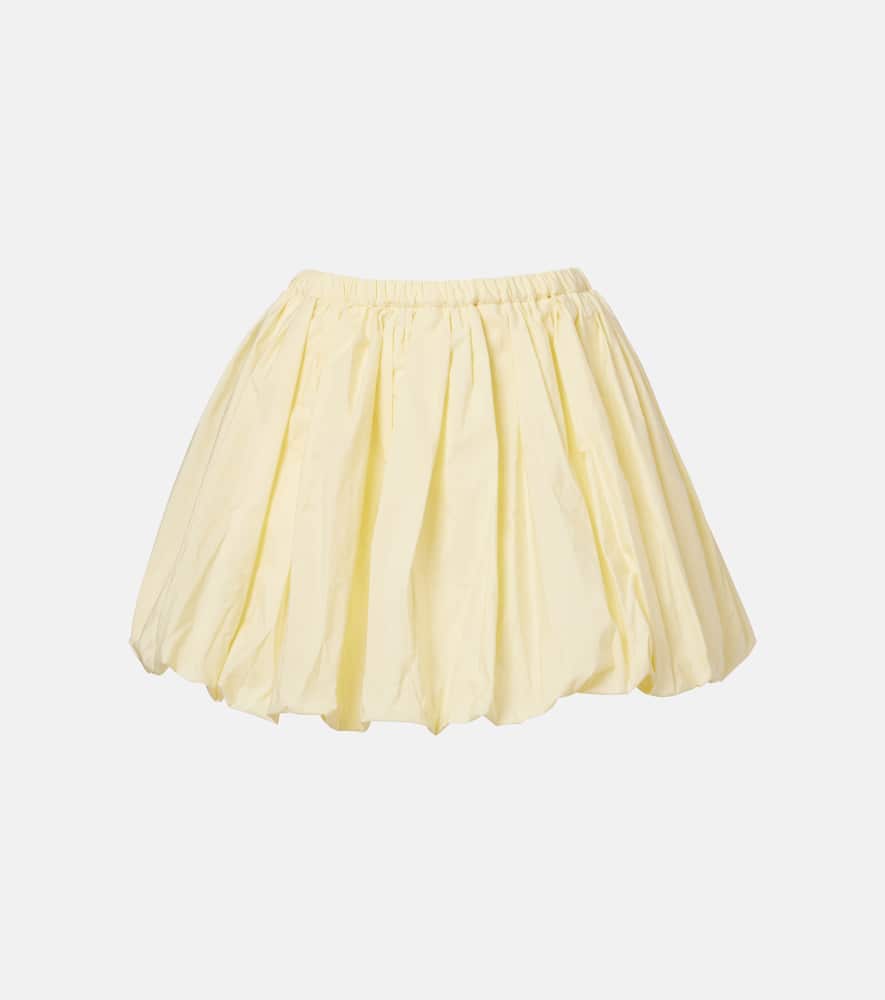 Gathered miniskirt