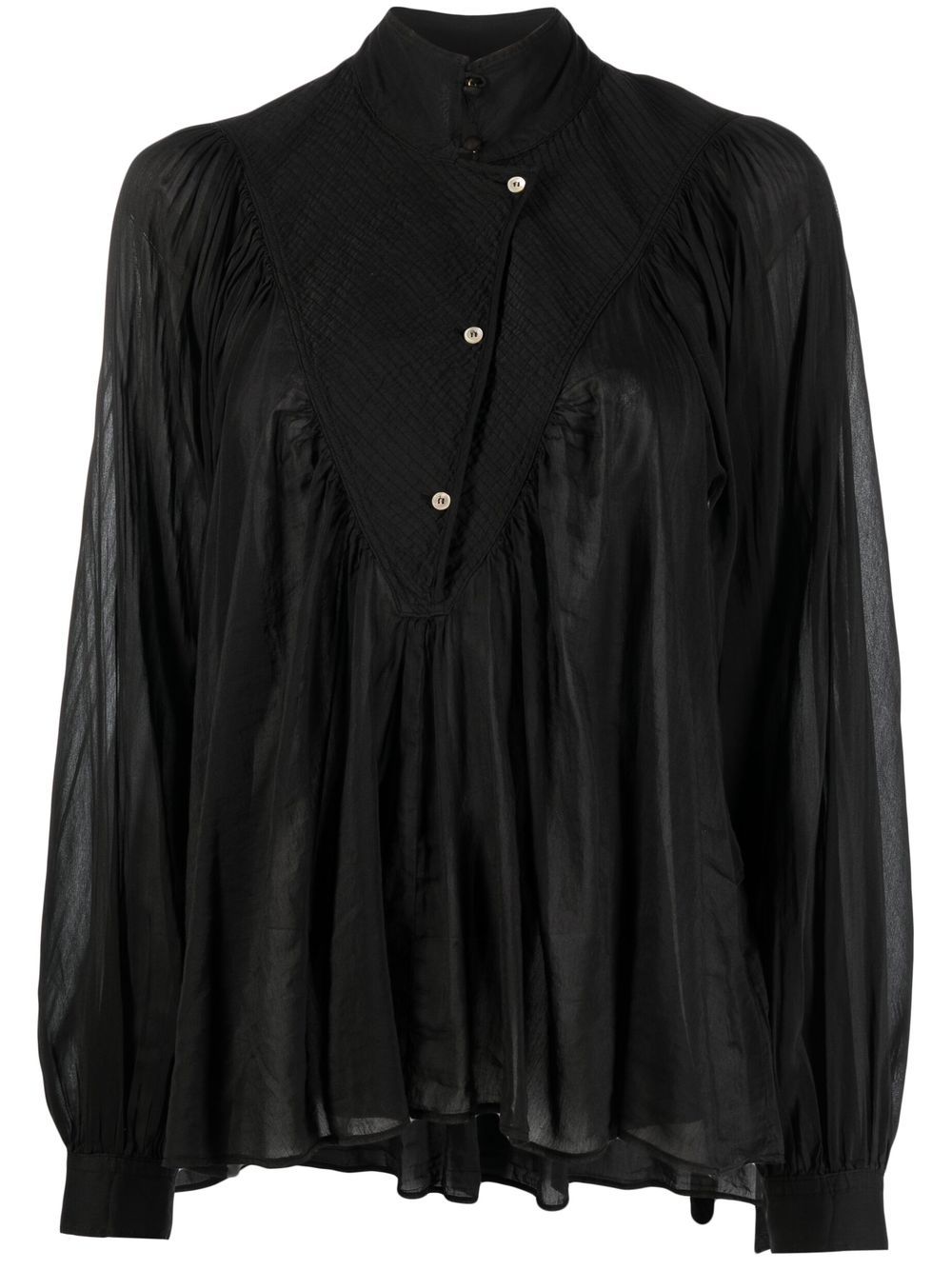 Bohemian long-sleeve shirt - Pink