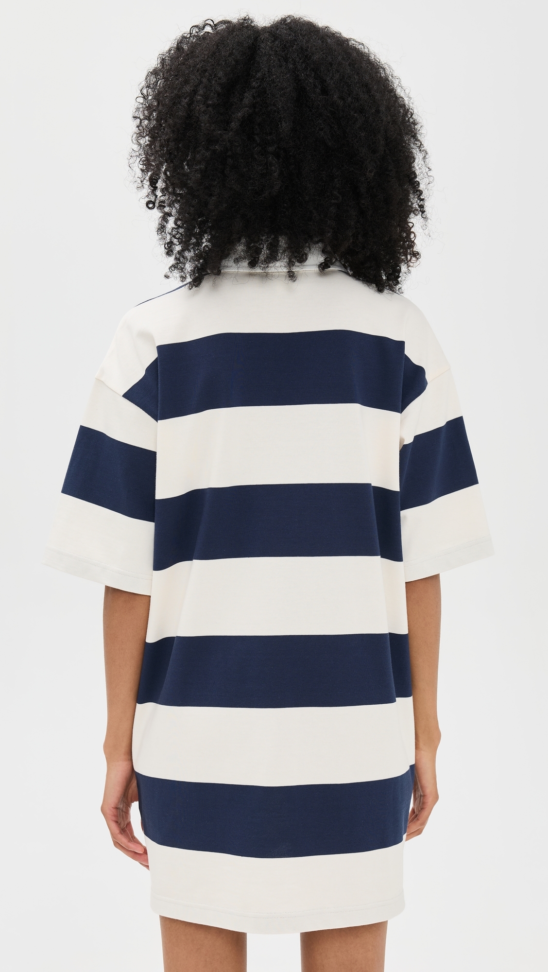 Blair Polo Dress Navy/Ivory