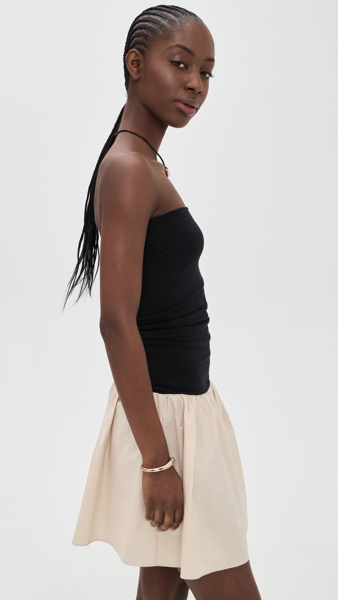 Marcia Dress Oyster Gray