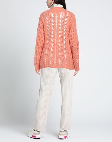 Hemisphere Woman Cardigan Salmon pink Size XS Cashmere, Cotton