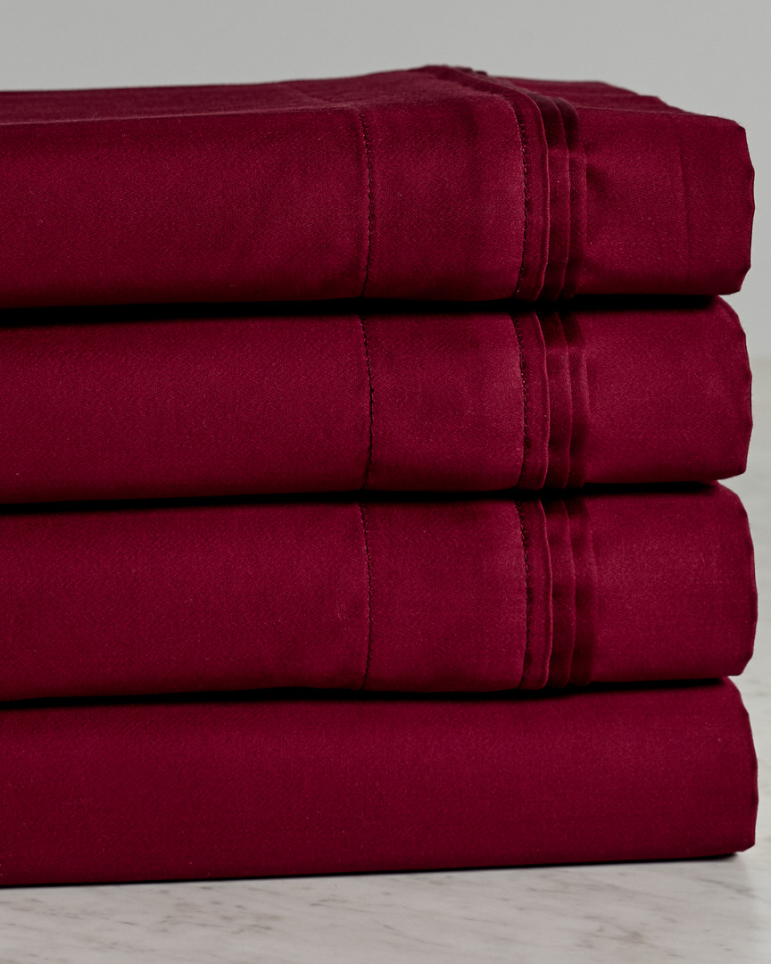 650 Thread Count Egyptian Cotton Solid Deep Pocket Sheet Set