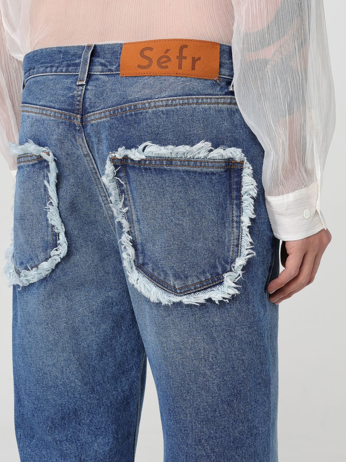 Jeans SÉFR Men color Denim