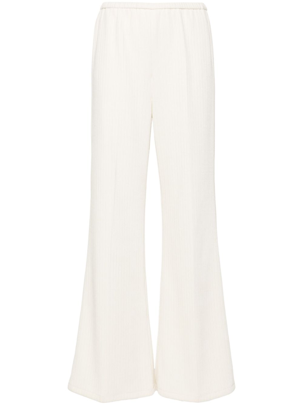 Straight-leg corduroy trousers - Neutrals