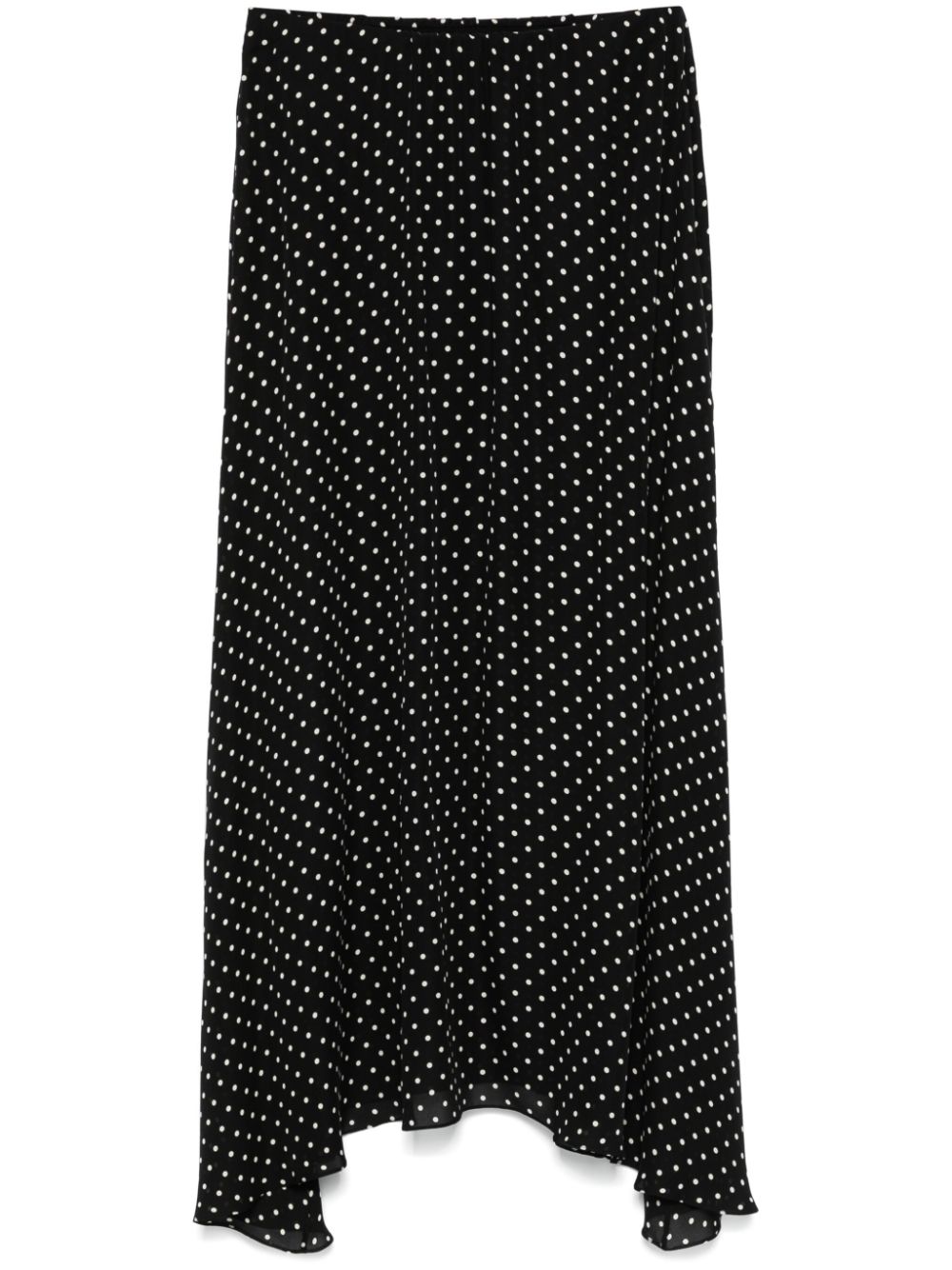 Flared skirt - Black