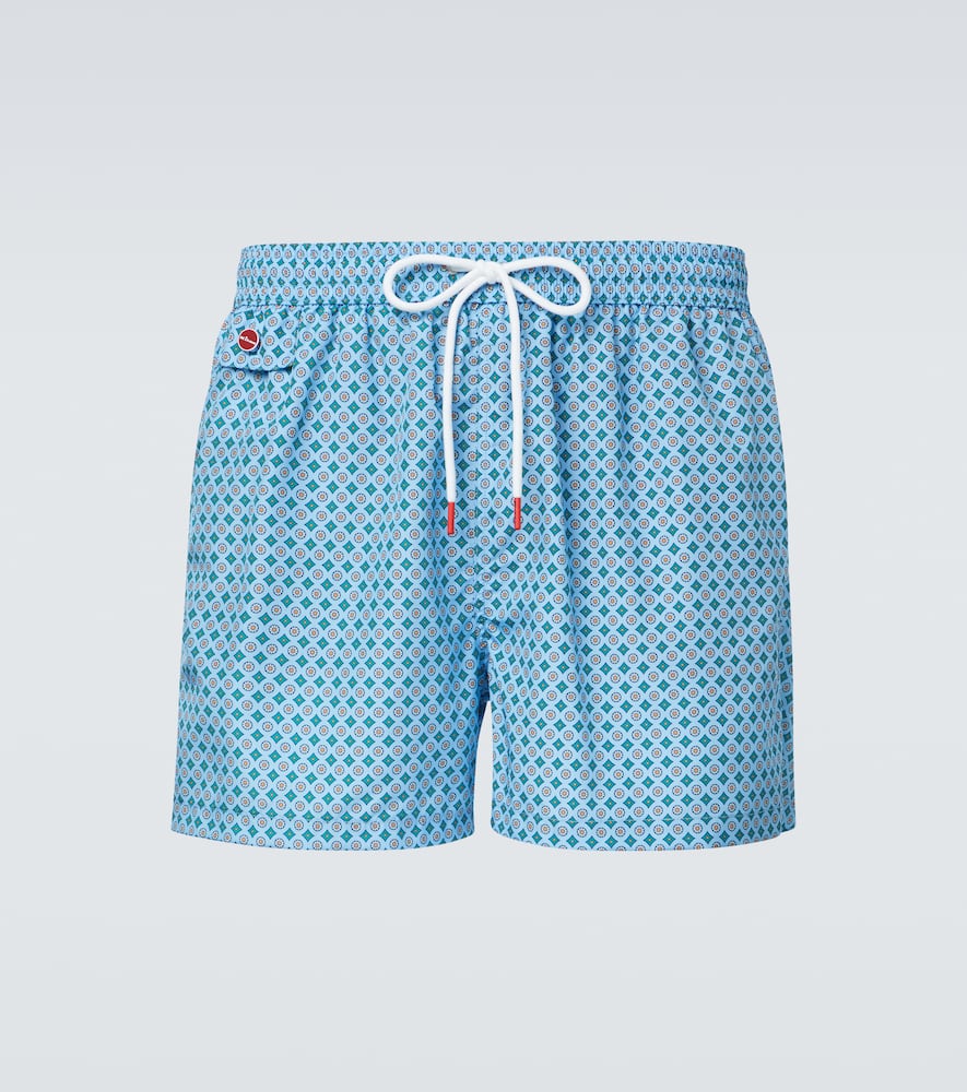 Logo printed swim trunks