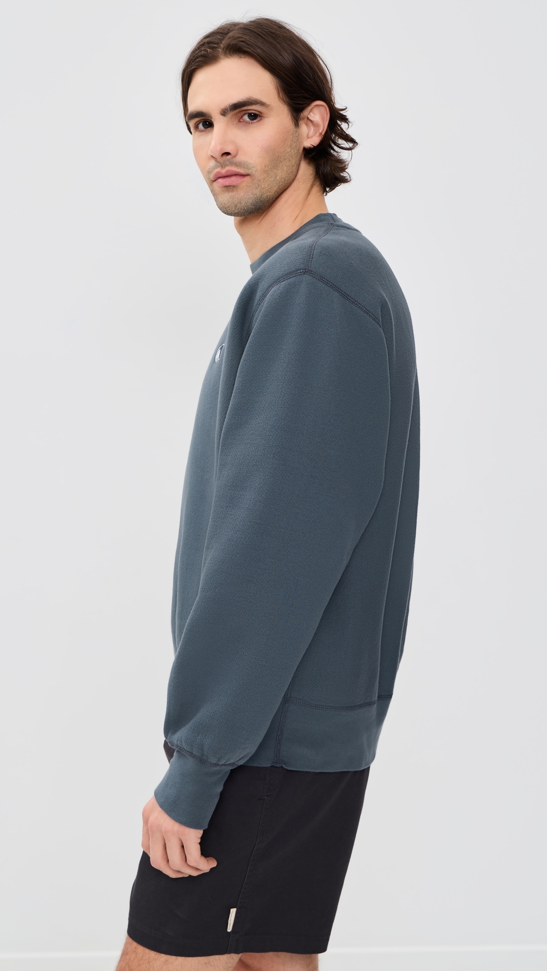 Crewneck Sweatshirt Slate Blue