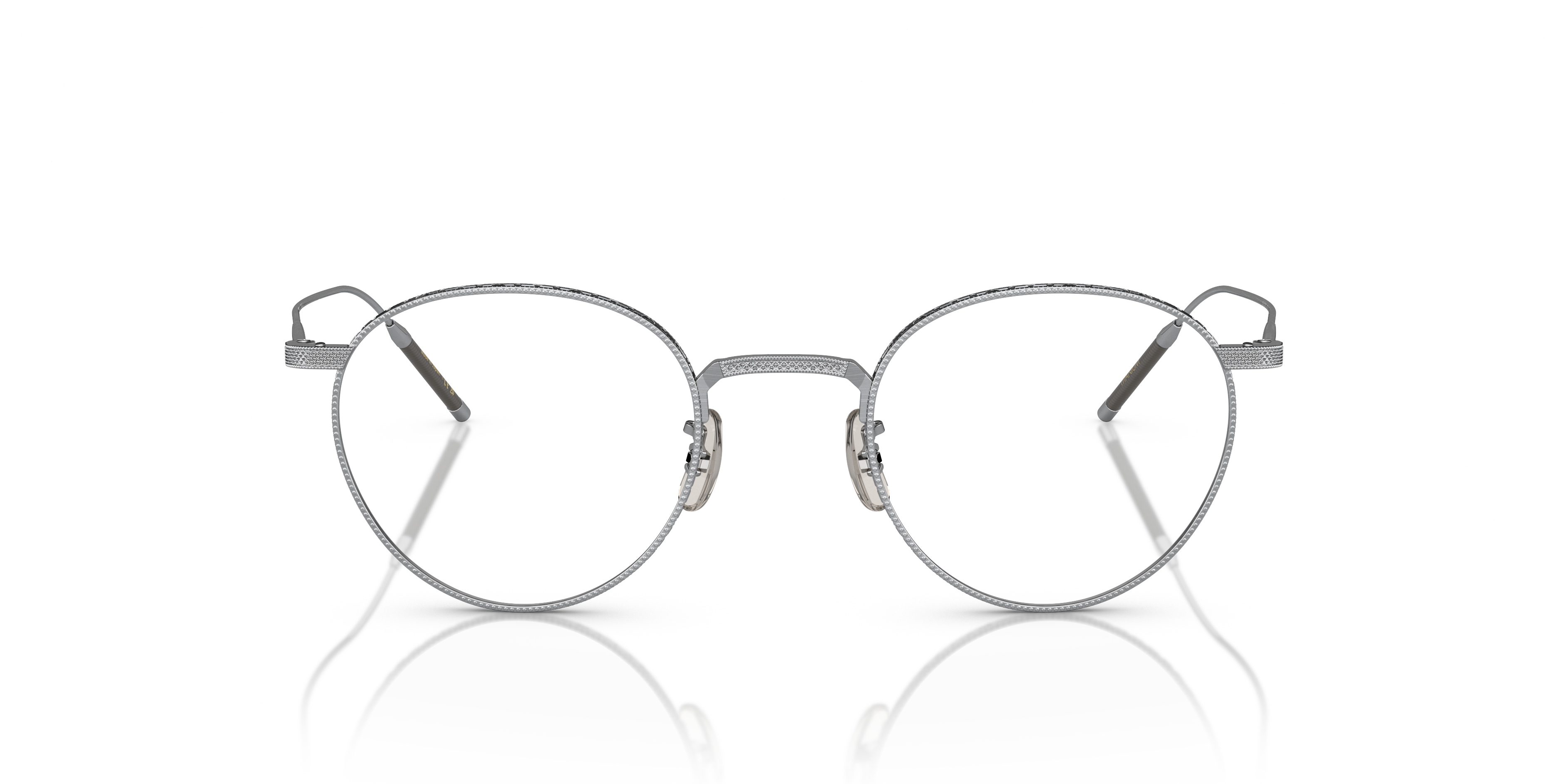 Oliver Peoples Unisex Oliver Peoples OV1274T TK-1 5254 Optical frames Titanium Silver Transparent Pantos Norma