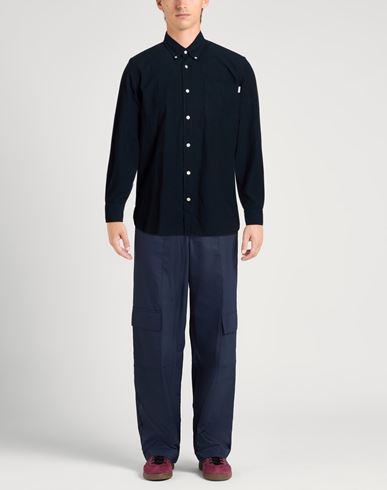 Man Shirt Midnight blue Size XS Cotton