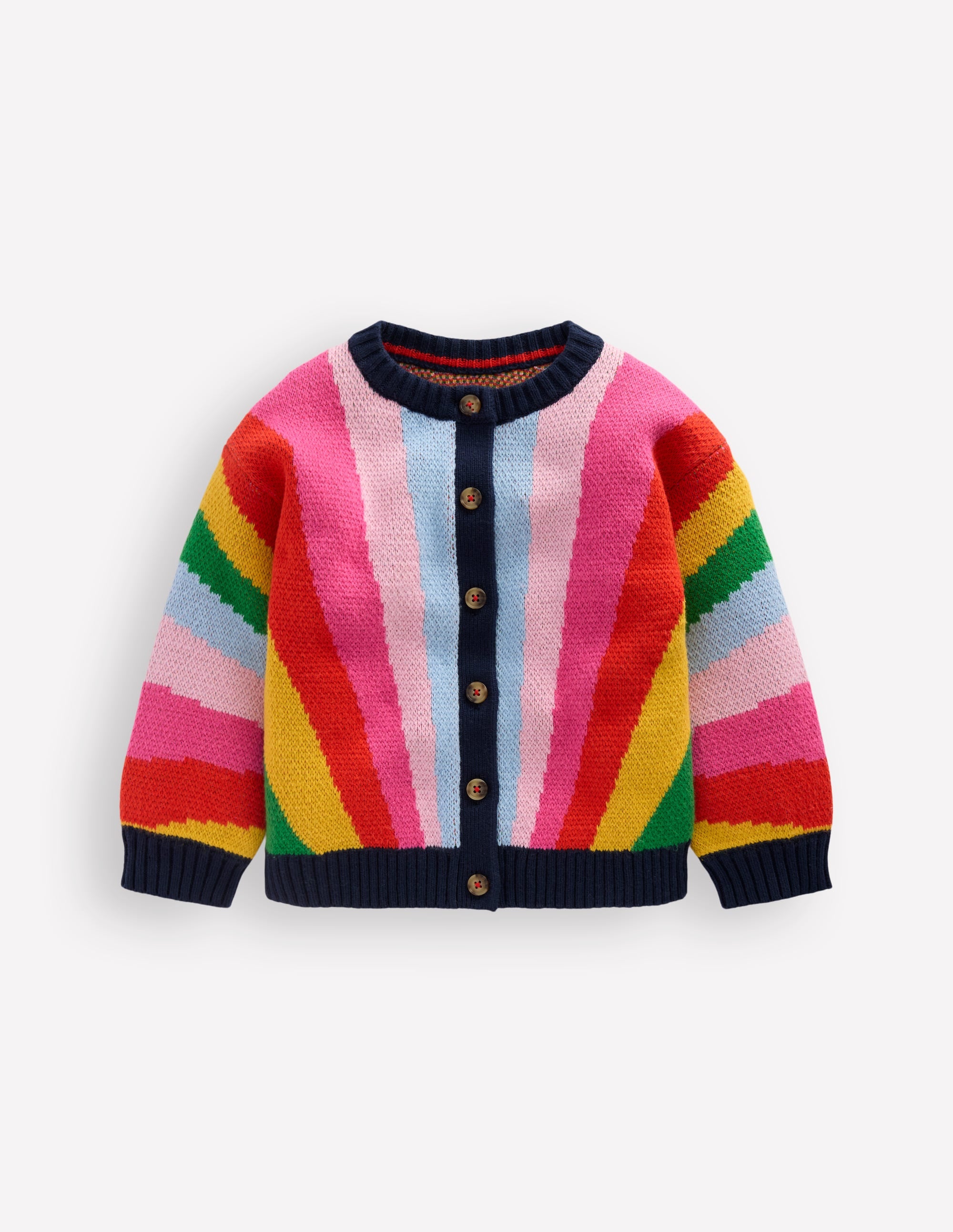 Girls Rainbow Cardigan | Size 2-3 Years