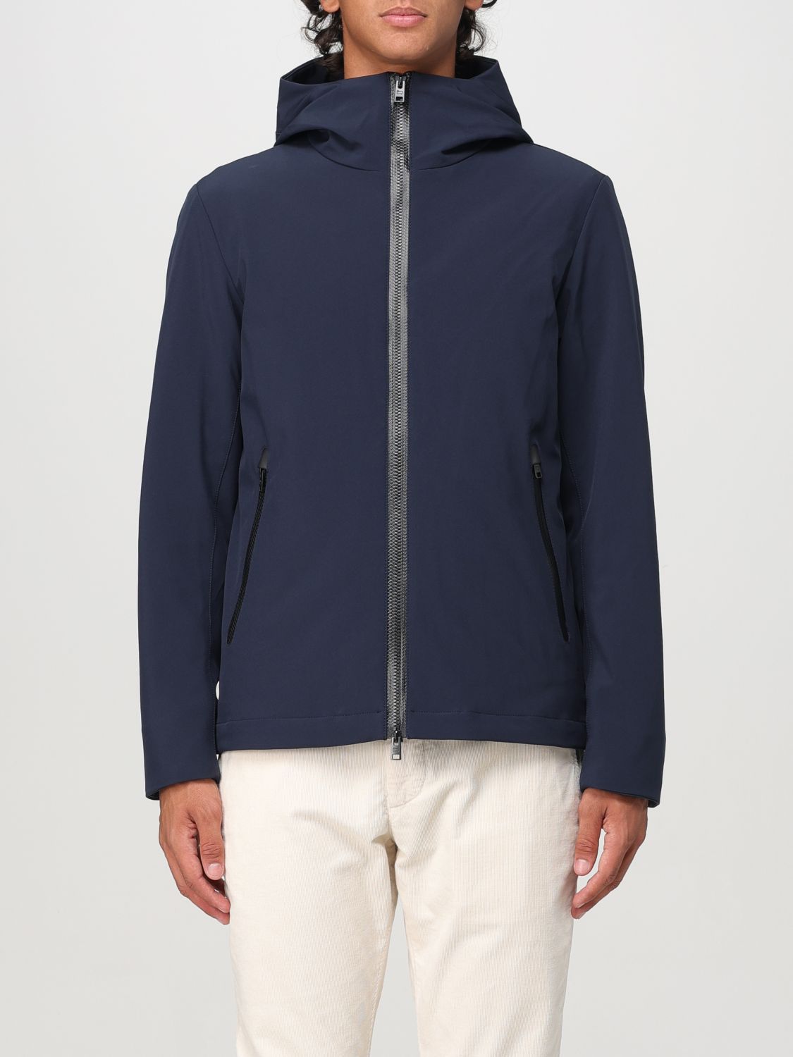 Jacket Men color Blue