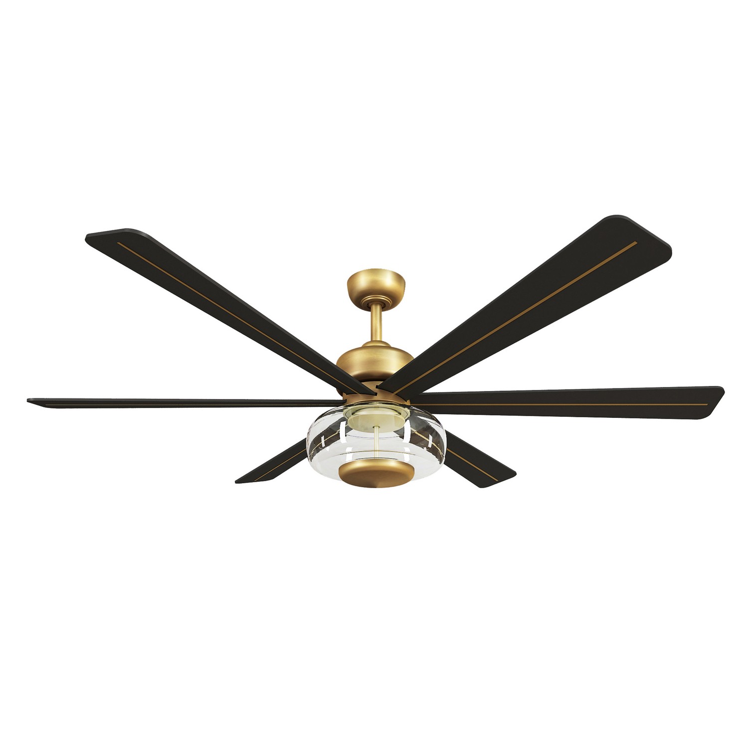 Heritage Brass 60" Ceiling Fan from the Ligero Collection