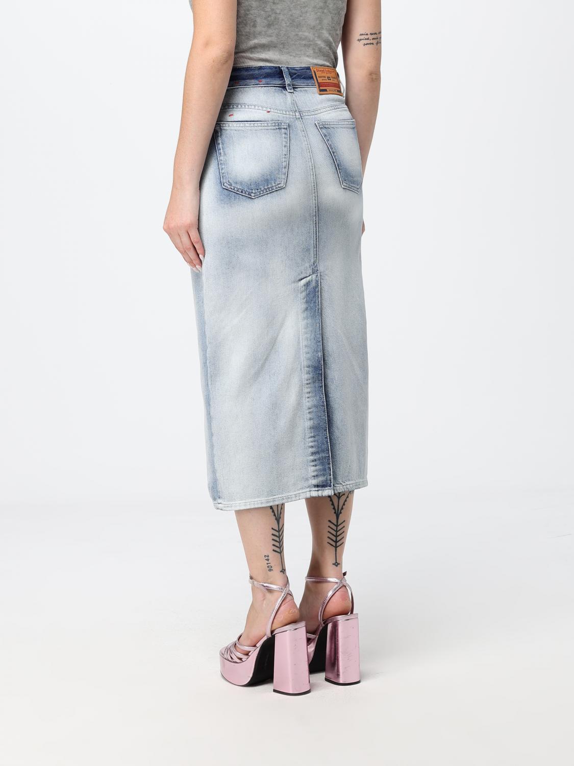 Skirt Woman color Blue