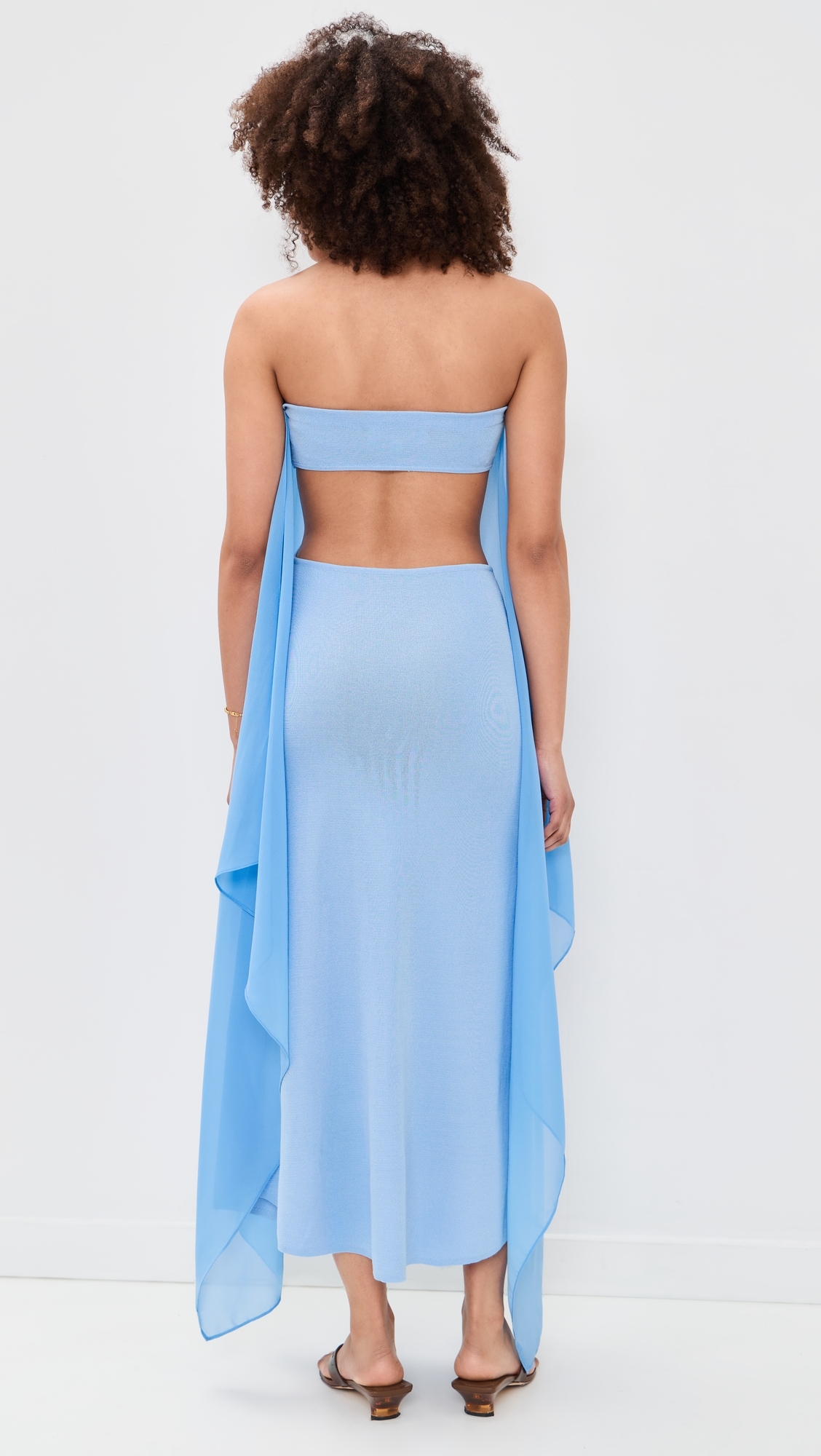 The Indira Dress Blue Lagoon