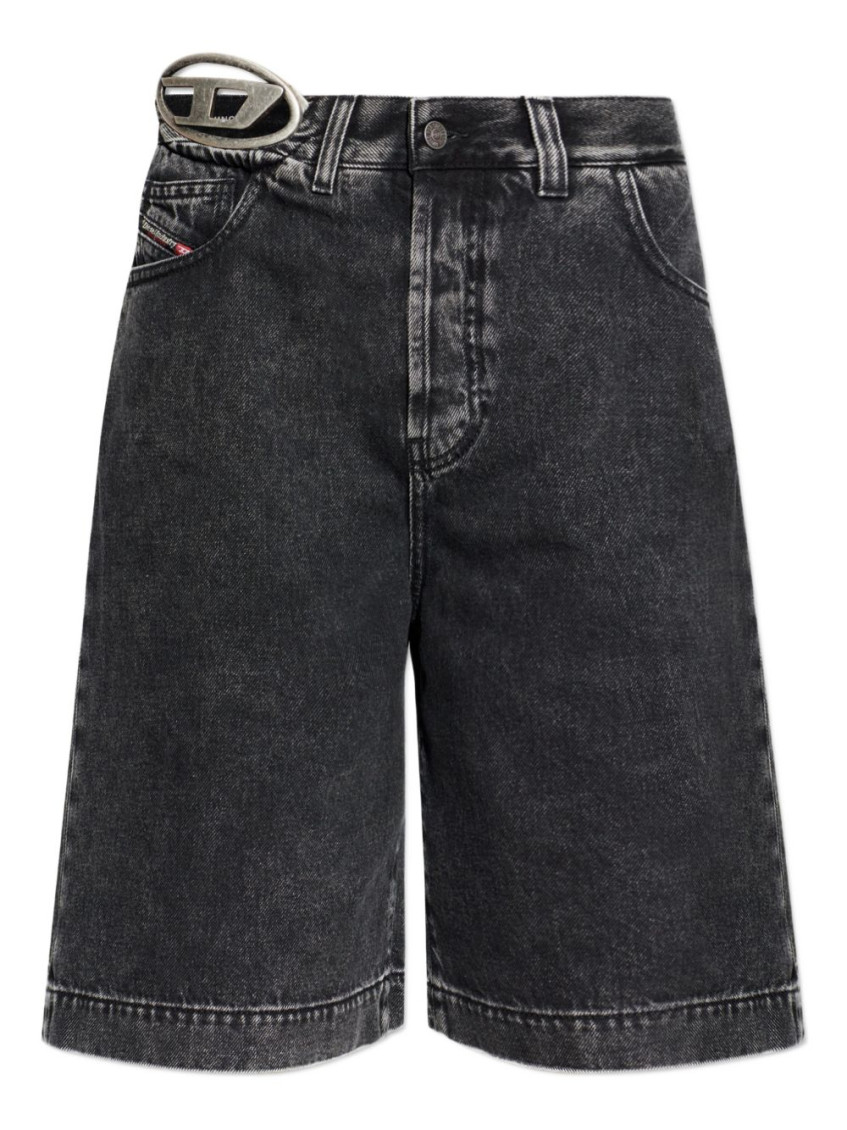 Denim Bermuda Shorts