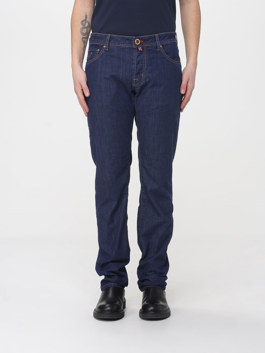 Jeans Men color Denim
