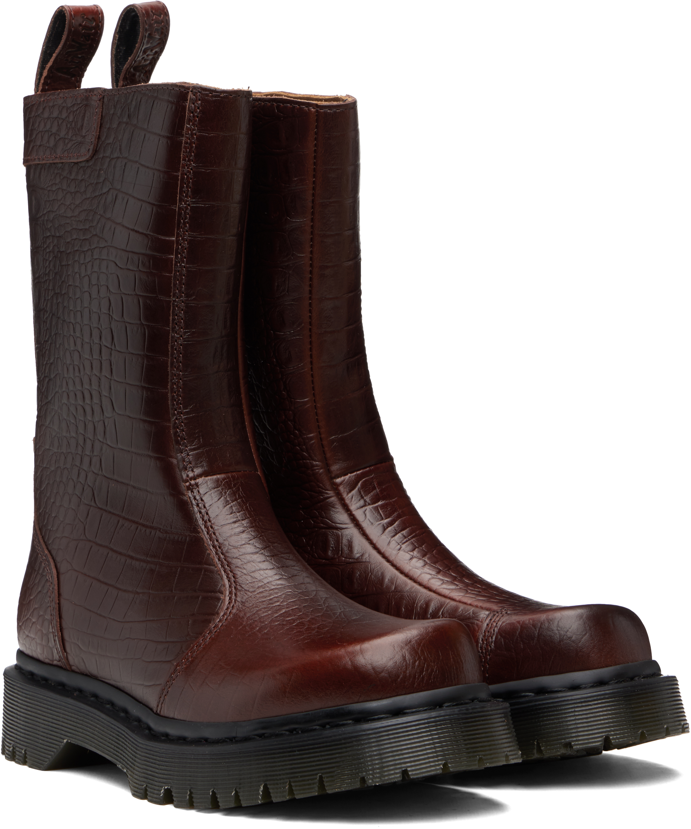 Burgundy Rejena Boots