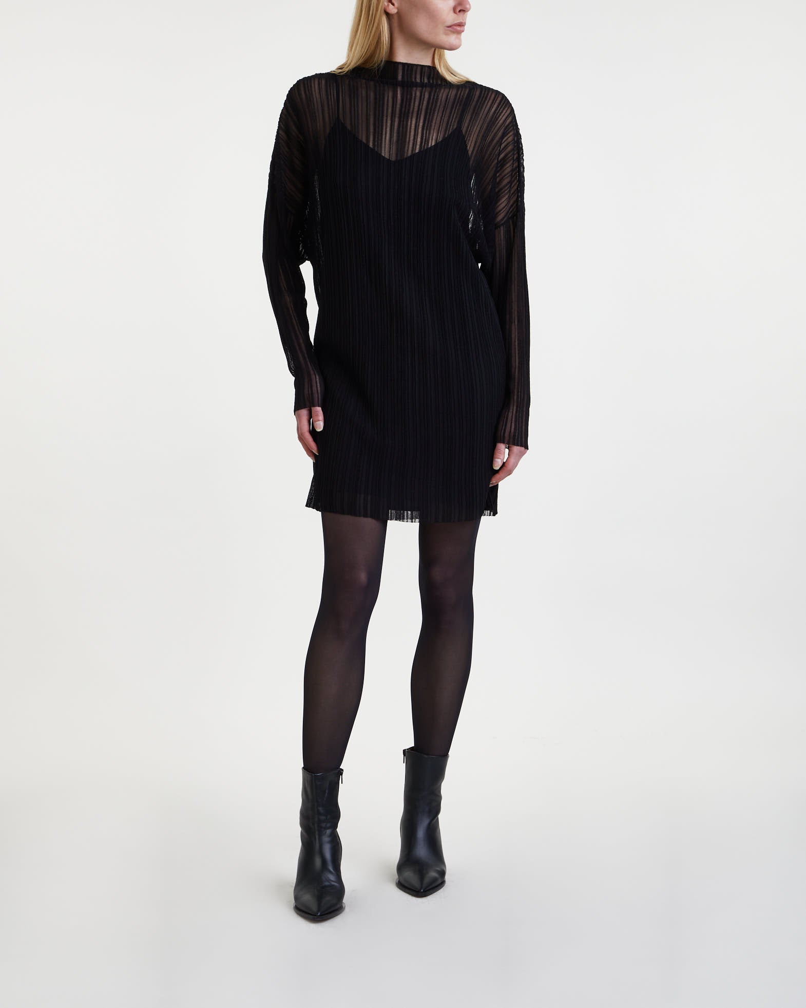 Anine Bing Dress Clare Black
