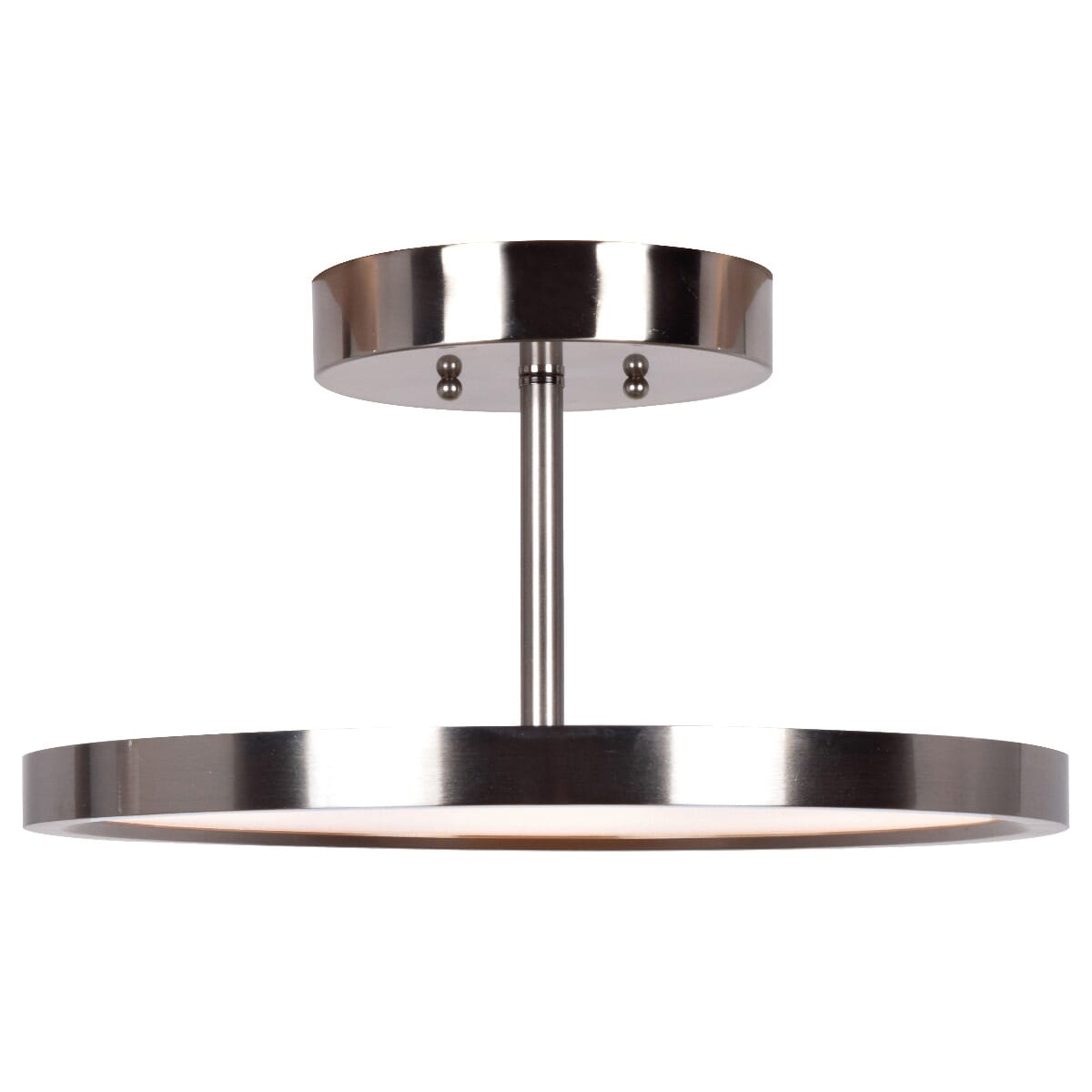 Access Sphere Ceiling Light in Brushed Stee