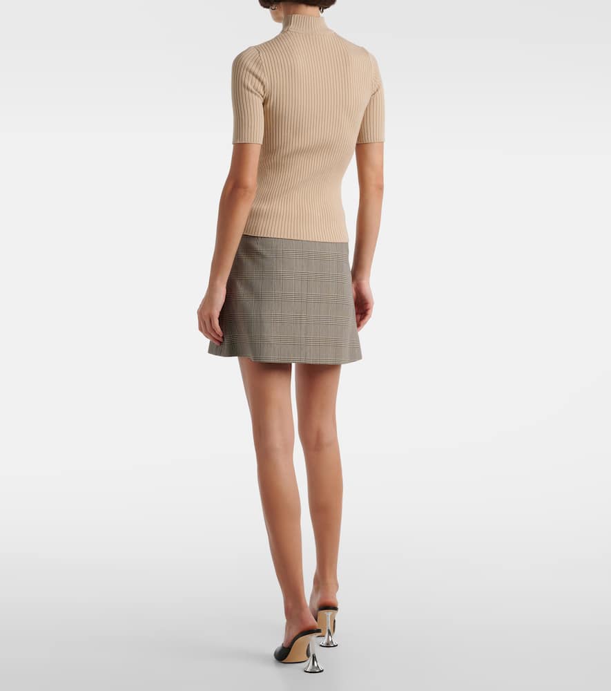 Courrèges Reedition ribbed-knit top