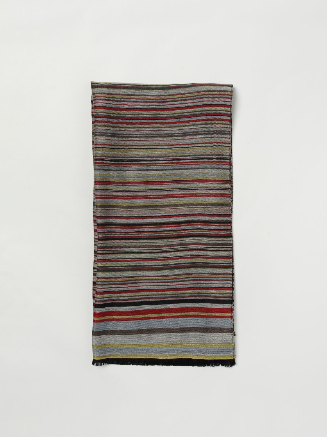 Signature Stripe scarf - Red