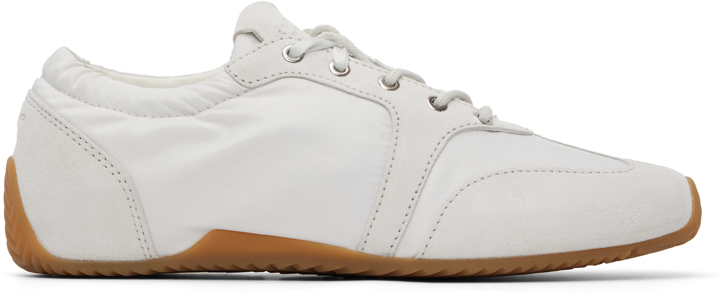 White Emilee Ballet Runner Sneakers