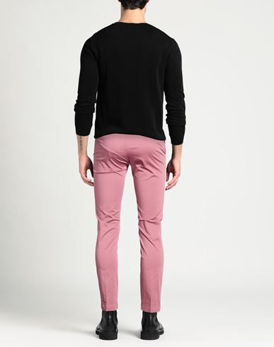Man Pants Antique rose Size 32 Cotton, Elastane