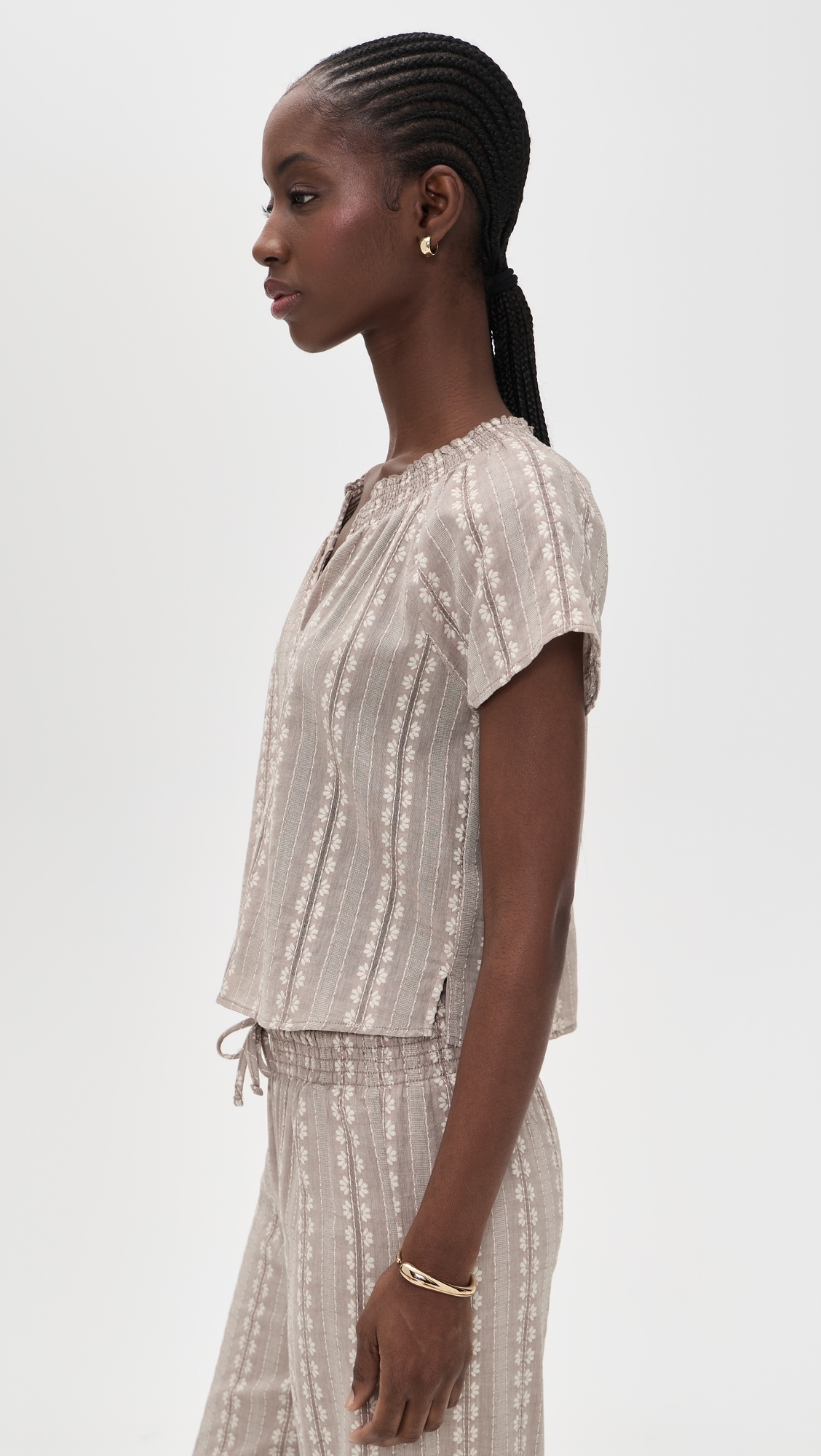 Meadow Blouse Light Wicker