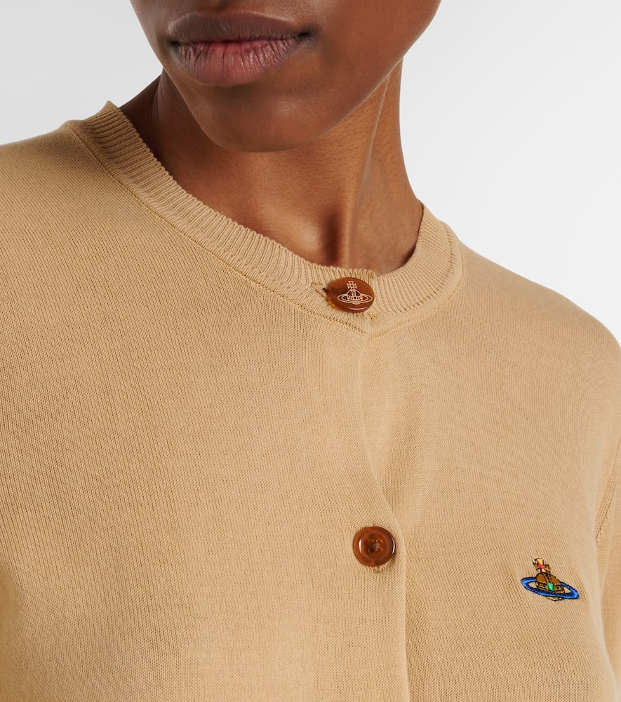 Bea cropped cotton cardigan