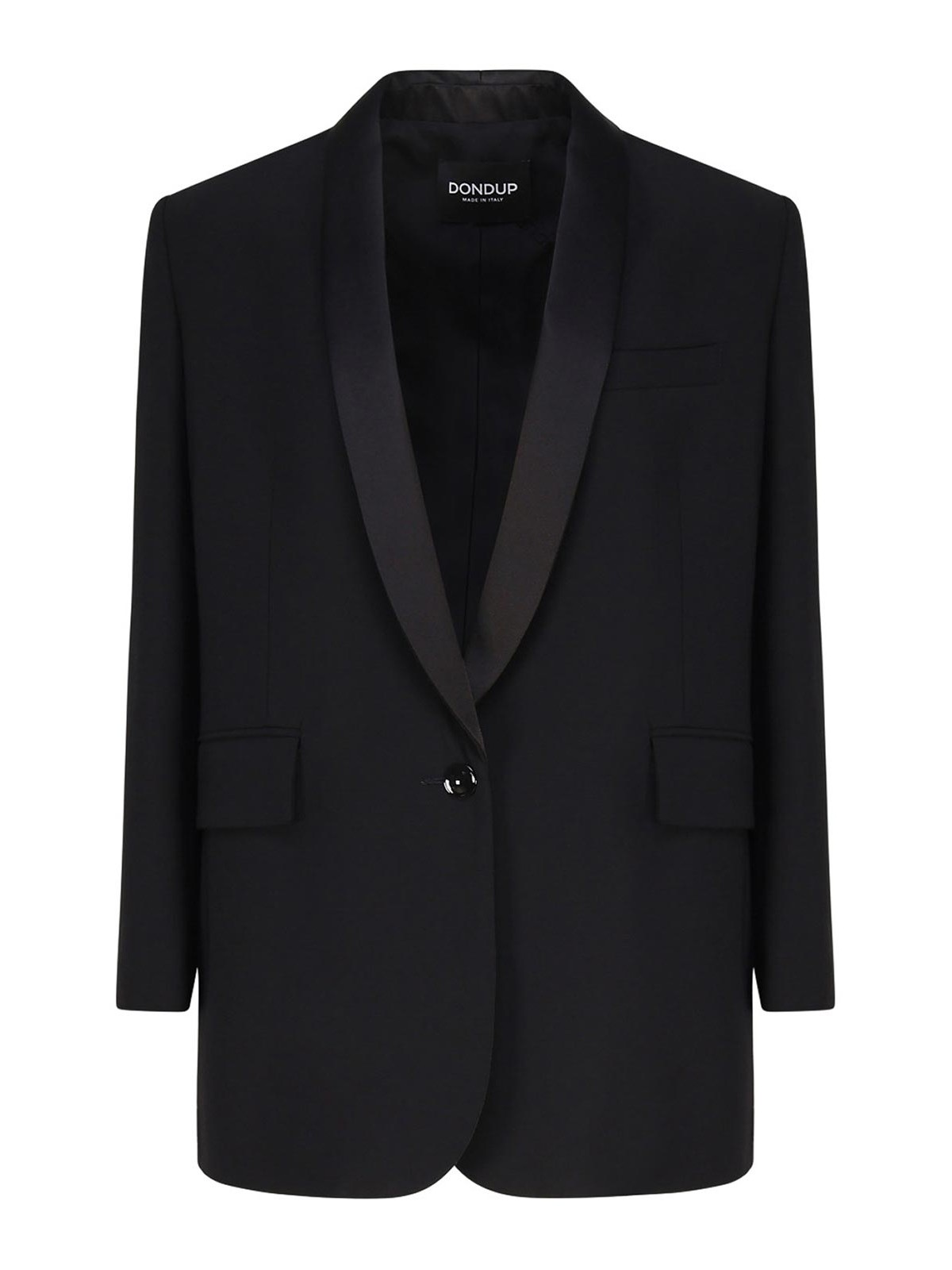 Wool single breasted blazer