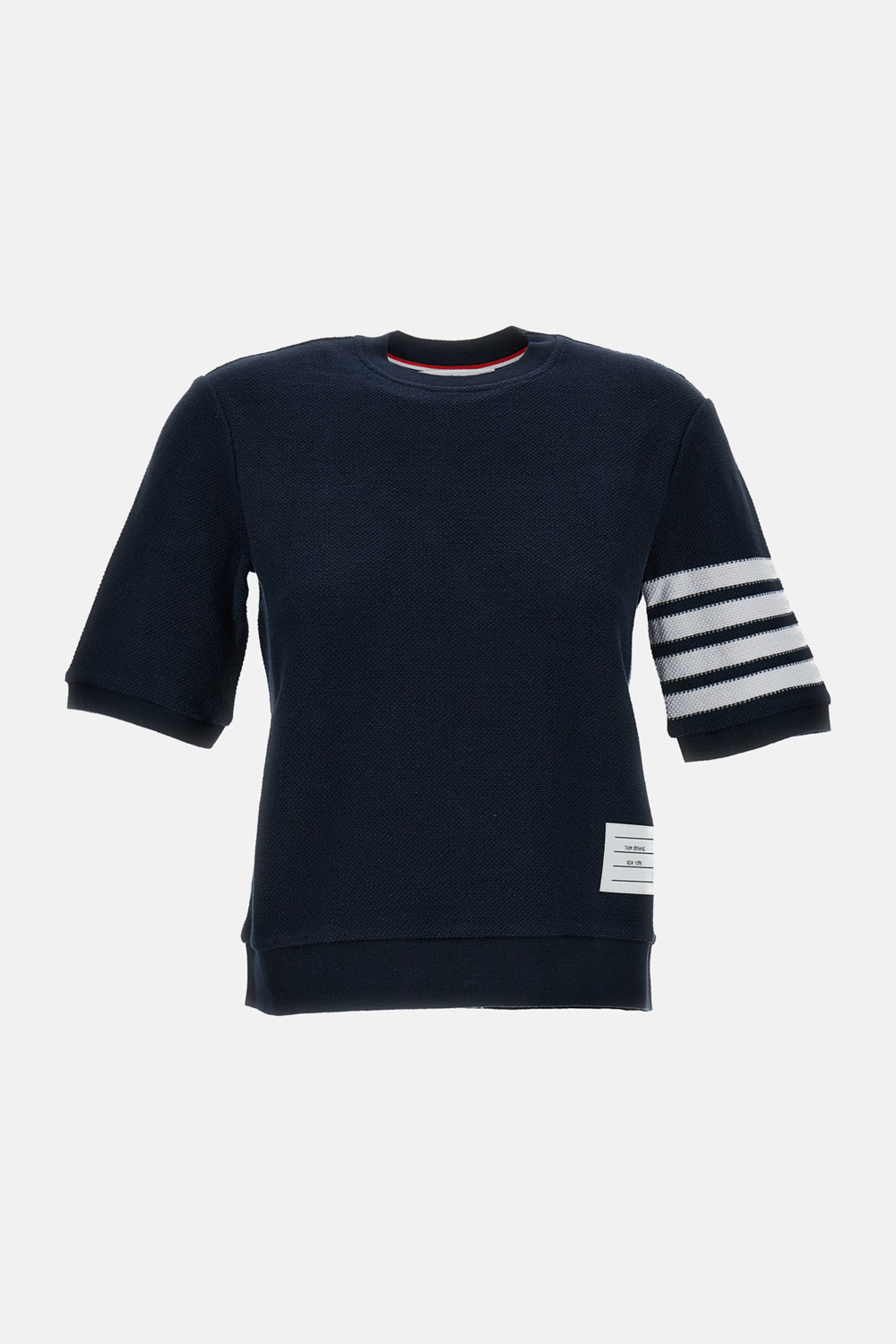 Textured 4-bar Tee T-shirt