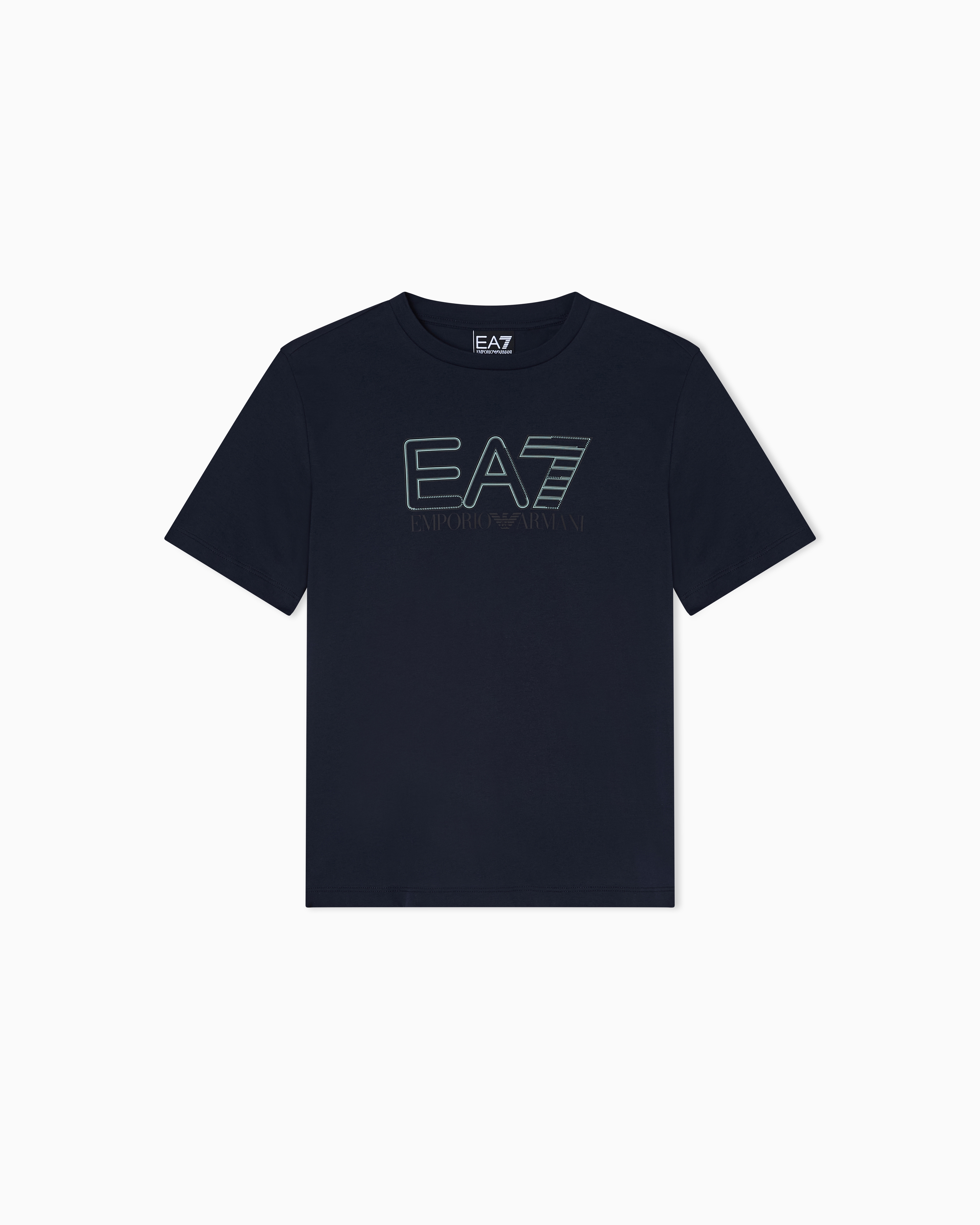 Visibility cotton jersey T-shirt with logo